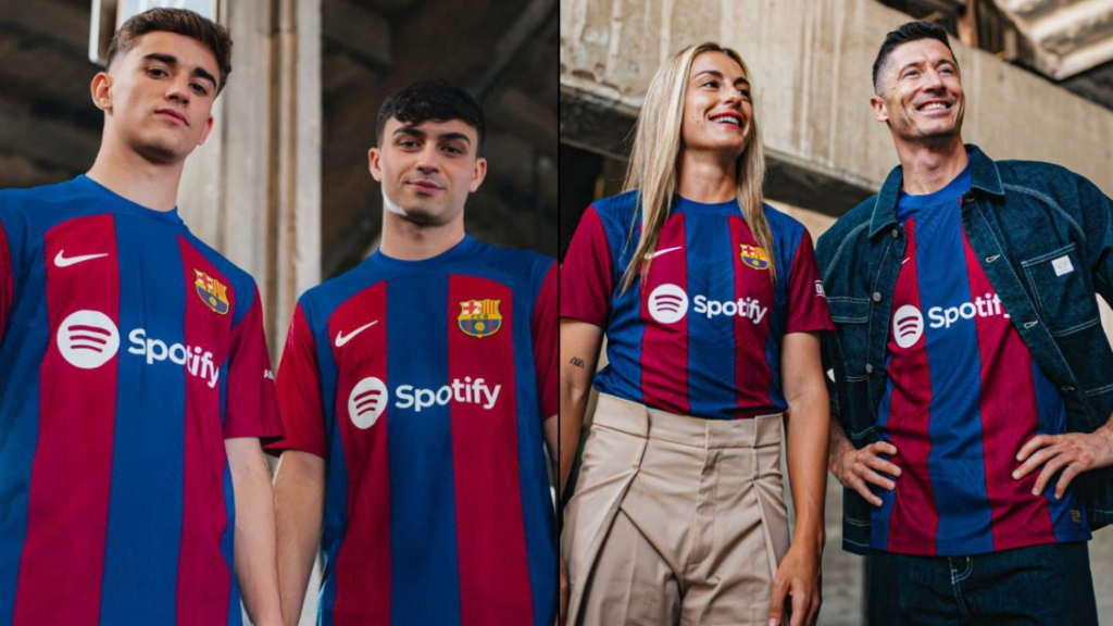 Por qué la camiseta del Barcelona tiene un rombo en su escudo?