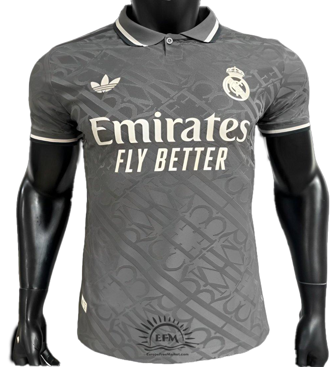 Nueva camiseta Real Madrid gris 2024 25