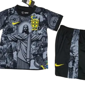 Replica equipacion niño Brasil Cristo redentor