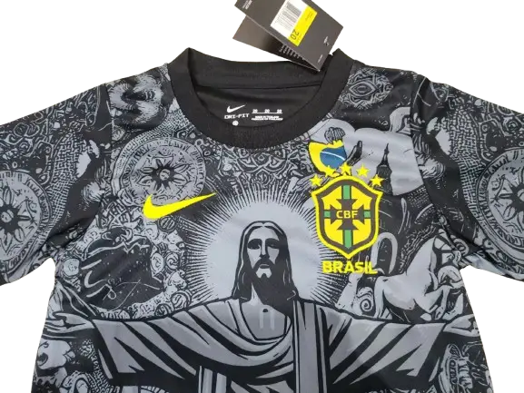 Replica camiseta Brasil Cristo redentor