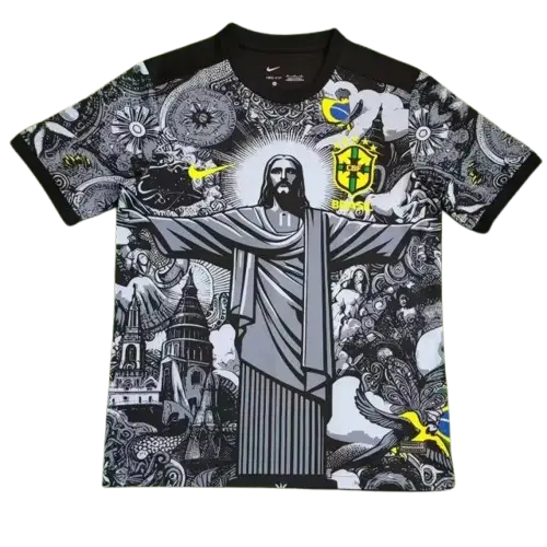 Replica camiseta Brasil Cristo redentor