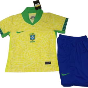 Replica equipacion niño Brasil
