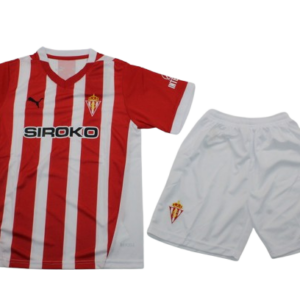 Replica equipacion niño Sporting de Gijon