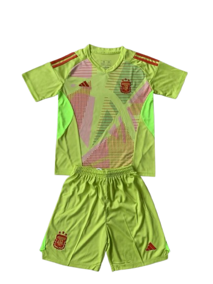 Replica equipacion niño portero España