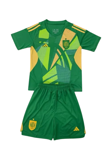 Replica equipacion niño portero España
