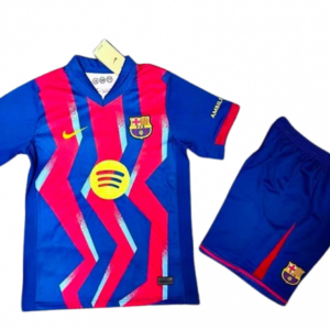 Equipacion niño Barcelona 2025 2026 4 equipación SUPERCOPA España